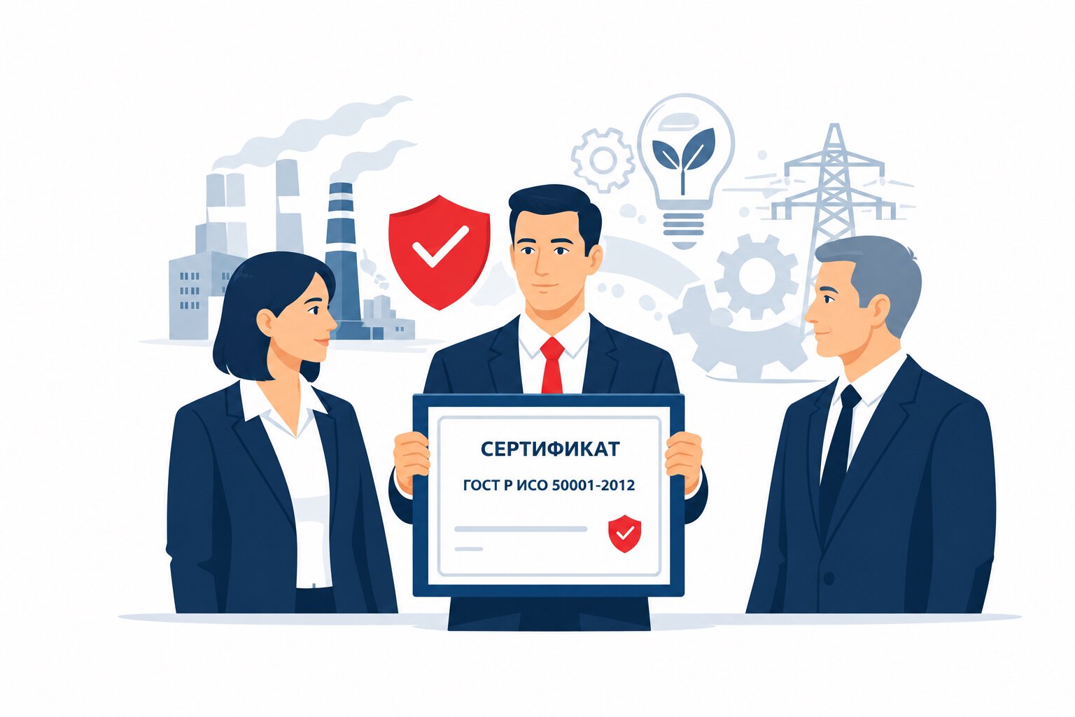 Оформление сертификата ГОСТ Р ИСО 50001-2012 в Белореченске и по всему Белореческому району Краснодарского края