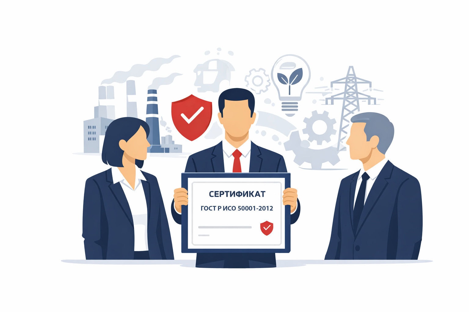Оформление сертификата ГОСТ Р ИСО 50001-2012 в Белореченске и по всему Белореческому району Краснодарского края