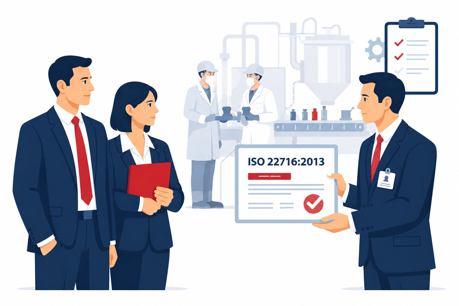 Порядок получения сертификата ISO 22716:2013 в Белореченске