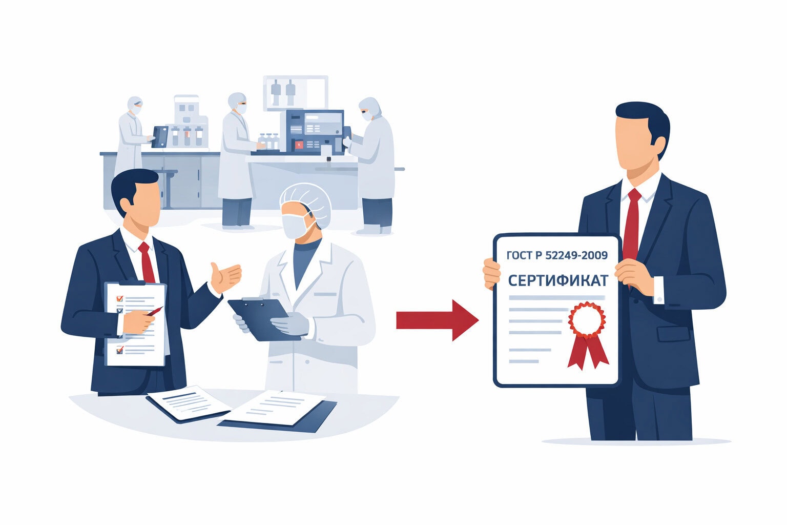 Процедура сертификации ГОСТ Р 52249-2009 в Белореченске
