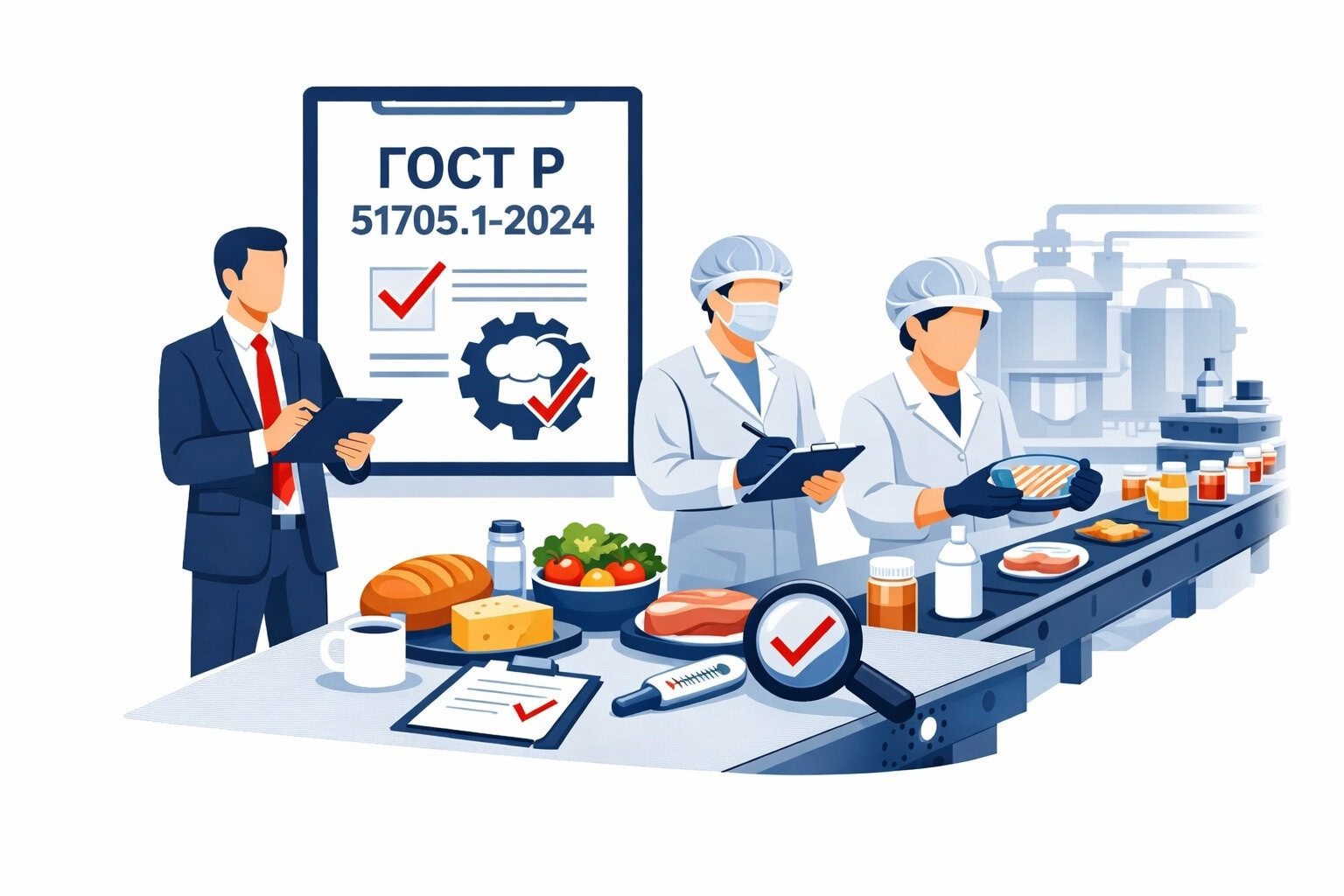 Оформление ГОСТ Р 51705.1 2024 ХАССП в Белореченске